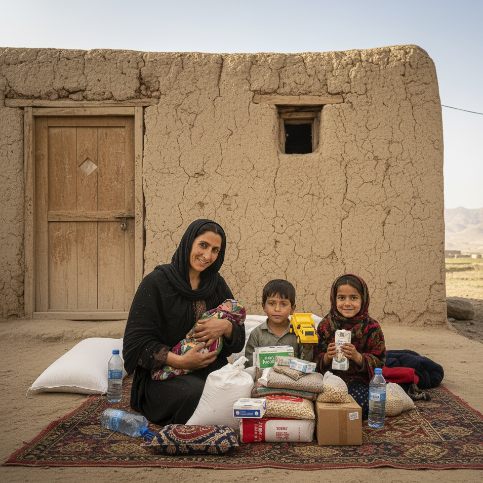 با این مبلغ، یک خانواده امروز نان و آرد می‌گیرد.